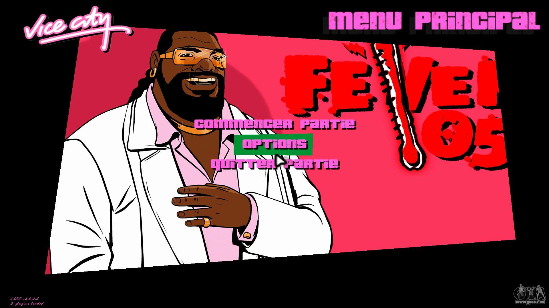 Fever 105 gta vice city список