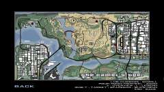 Verbesserte und neu gezeichnete Karte für GTA San Andreas