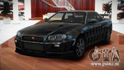 Nissan Skyline GT-R R34 QX S9 für GTA 4