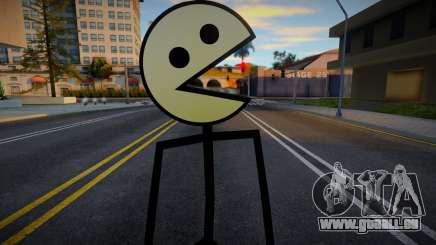 Pac-Man from Facebook (Skin) für GTA San Andreas