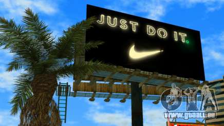 Just Do It Billboard pour GTA Vice City