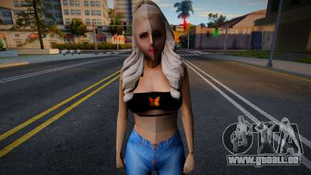 Fille en civil v10 pour GTA San Andreas
