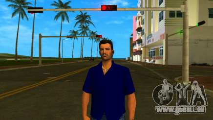 Tommy Camicia Blu Scuro pour GTA Vice City