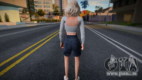 Mädchen in Freizeitkleidung 4 für GTA San Andreas