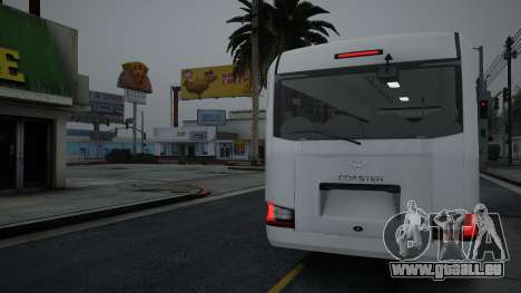 Exclusive Toyota Coaster 2022 Iraq Bus pour GTA San Andreas