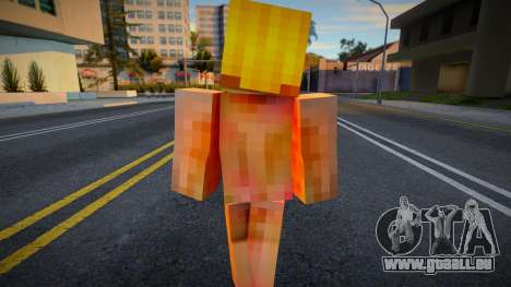 Steve Body Skin v134 pour GTA San Andreas