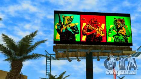 Hotline Miami Billboard pour GTA Vice City
