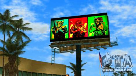 Hotline Miami Billboard pour GTA Vice City