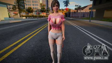 DOAXVV Sayuri - Open Your Heart pour GTA San Andreas