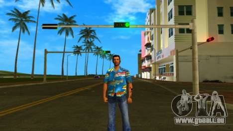 Tommy dans une chemise vintage v8 pour GTA Vice City