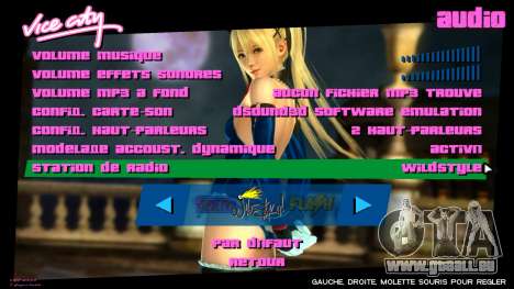 Marie Rose Menu 2 pour GTA Vice City