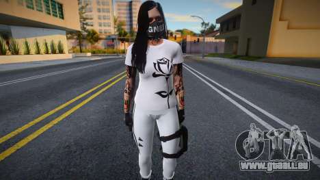 White Gang Skin v4 pour GTA San Andreas