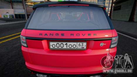 Land Rover Range Rover Sport SVR (Vanilla) für GTA San Andreas