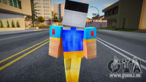 Steve Body Skin v188 pour GTA San Andreas