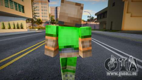 Steve Body Skin v27 für GTA San Andreas