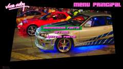 Menü Fast and Furious 2 für GTA Vice City
