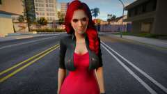 DOA Mila - Jacket Dress Red pour GTA San Andreas