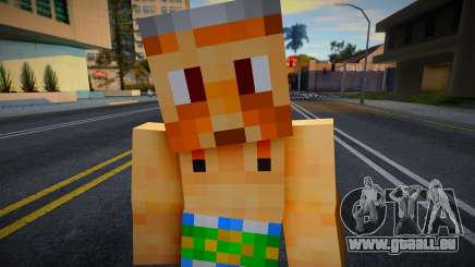 Steve Body Skin v256 für GTA San Andreas