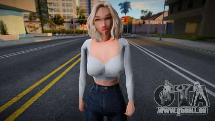Fille en tenue décontractée 4 pour GTA San Andreas
