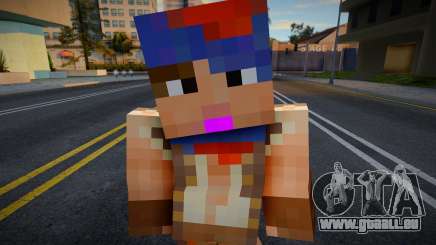 Steve Body Skin v102 für GTA San Andreas