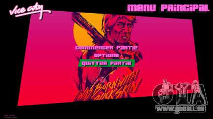 Hotline Miami Menu HD v12 pour GTA Vice City