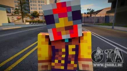 Steve Body Skin v62 für GTA San Andreas