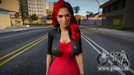 DOA Mila - Jacket Dress Red pour GTA San Andreas