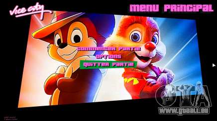 Menu Chip and Dale v1 pour GTA Vice City