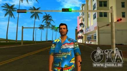 Tommy dans une chemise vintage v8 pour GTA Vice City