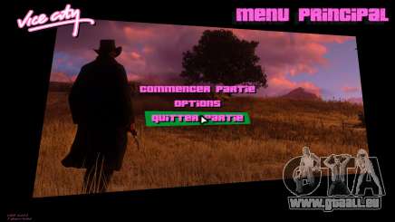 Red Dead Redemption 2 Menu 4 pour GTA Vice City