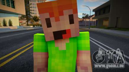 Steve Body Skin v124 für GTA San Andreas