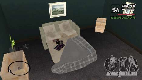Canapé-lit pour GTA San Andreas