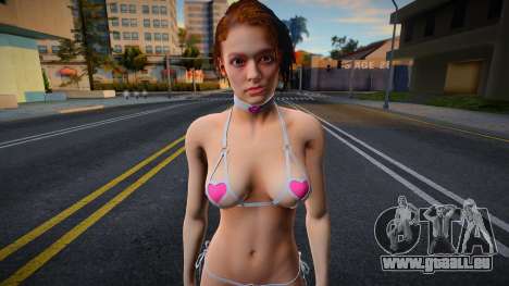 Jill Heart Bikini für GTA San Andreas