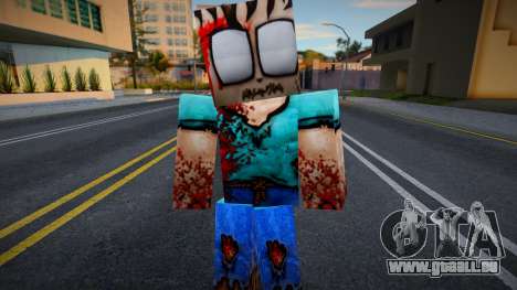 Minecraft Skin HD v1 pour GTA San Andreas