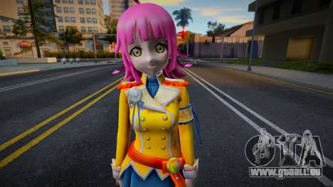 Rina from Love Live v3 für GTA San Andreas