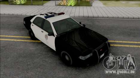 Vapid Stanier Police Cruiser (LED Lights) für GTA San Andreas