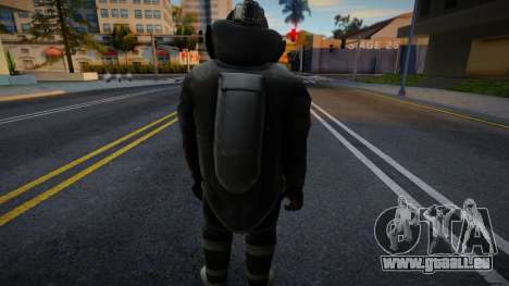 Bulldozer from PAYDAY2 (Black) pour GTA San Andreas