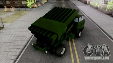 DAC 665 Army Missile Truck pour GTA San Andreas