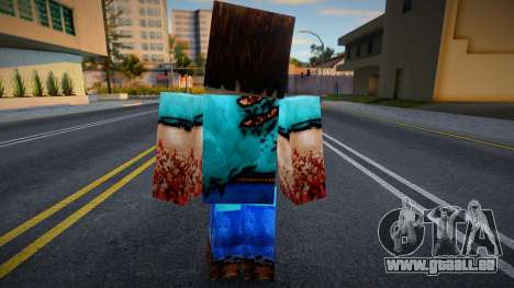 Minecraft Skin HD v1 für GTA San Andreas