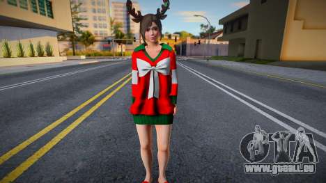DOAXFC Sayuri - FC Christmas Present Sweater Dre pour GTA San Andreas
