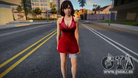 Kokoro Red Dress - Happy Birthday für GTA San Andreas
