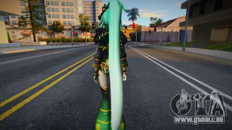 Green Heart Neptunia x Senran Kagura Ninja Wars pour GTA San Andreas