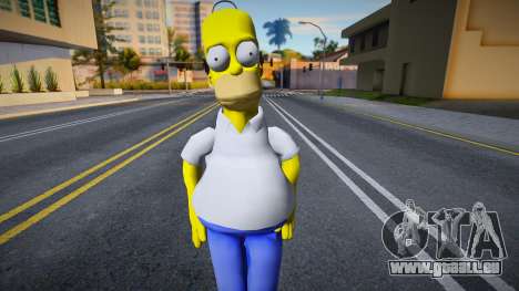 HD Homer Simpson pour GTA San Andreas