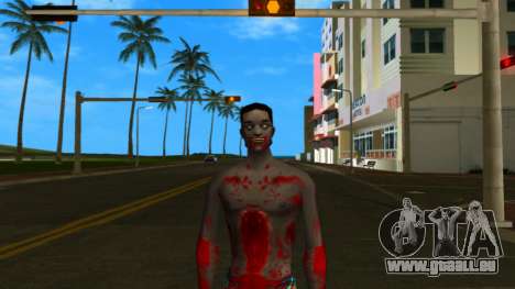Zombie 18 from Zombie Andreas Complete pour GTA Vice City