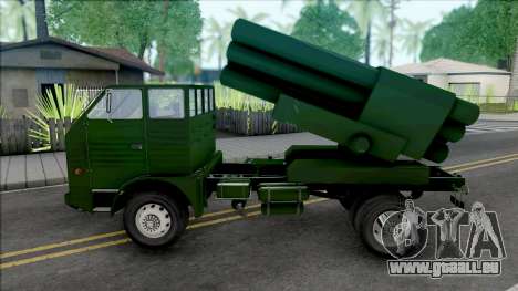 DAC 665 Army Missile Truck pour GTA San Andreas