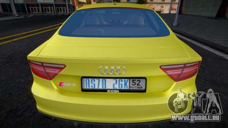 Audi RS7 (Illegal) für GTA San Andreas