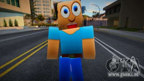 Minecraft Skin HD v18 für GTA San Andreas