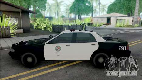 Vapid Stanier Police Cruiser (LED Lights) pour GTA San Andreas