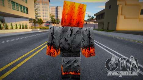 Minecraft Skin HD v28 pour GTA San Andreas