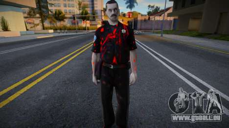 Sfpd1 from Zombie Andreas Complete pour GTA San Andreas
